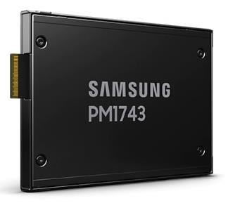 SSD|SAMSUNG|SSD series PM1743|15.36TB|PCIe Gen5|NVMe|NAND flash technology TLC|Write speed 7000 MBytes/sec|Read speed 7500 MBytes/sec|Form Factor 2,5"|MTBF 25000000 hours|MZWLO15THBLA-00A07