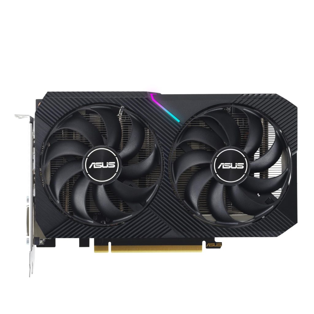 Graphics Card|ASUS|NVIDIA GeForce RTX 3050|8 GB|GDDR6|128 bit|PCIE 4.0 16x|Dual Slot Fansink|1xDVI-D|1xHDMI|1xDisplayPort|DUAL-RTX3050-O8G-V2