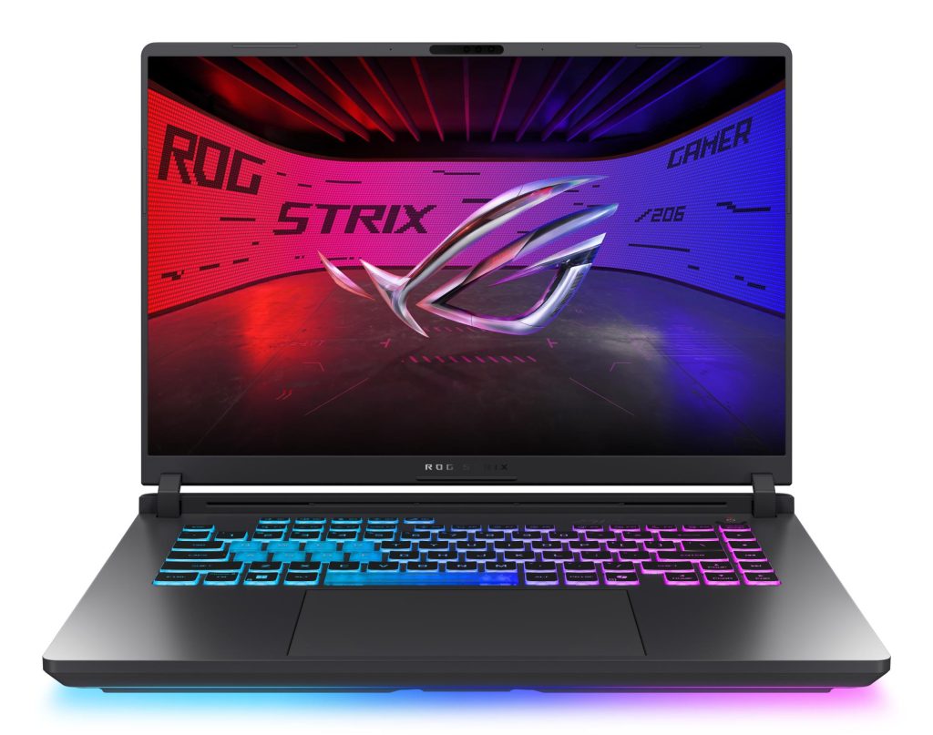 Notebook|ASUS|ROG Strix|G16 (2025)|G615LW-S5075W|CPU Core Ultra|U9-275HX|2700 MHz|16"|2560x1600|RAM 16GB|DDR5|5600 MHz|SSD 1TB|NVIDIA GeForce RTX 5080|16GB|ENG|Windows 11 Home|Eclipse Grey|2.65 kg|90NR0LG1-M002T0