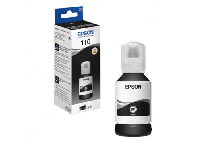 Ink Epson 110 (C13T03P14A) BK 6K OEM