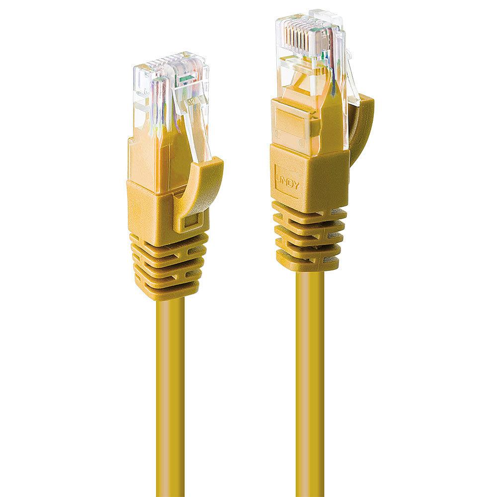 CABLE CAT6 U/UTP 3M/YELLOW 48064 LINDY