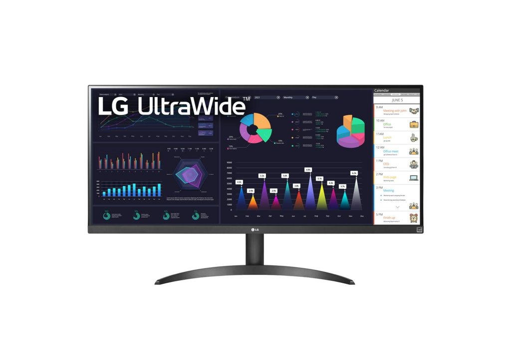 LCD Monitor|LG|34WQ500-B|34"|Business/21 : 9|Panel IPS|2560x1080|21:9|100hz|Matte|5 ms|Tilt|Colour Black|34WQ500-B