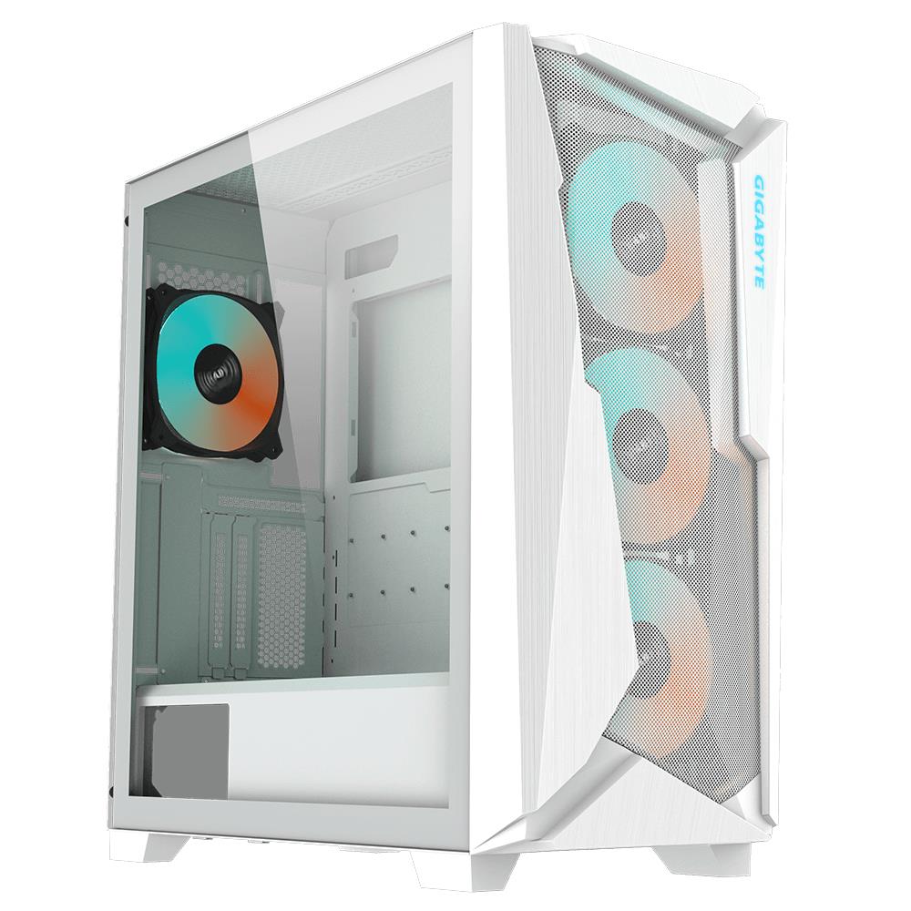 Case|GIGABYTE|C301GW V2|MidiTower|Case product features Transparent panel|Not included|ATX|EATX|MicroATX|MiniITX|Colour White|C301GWV2