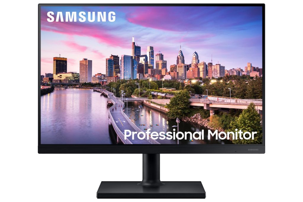 LCD Monitor|SAMSUNG|T45F|24"|Business|Panel IPS|1920x1200|16:10|75Hz|Speakers|Swivel|Pivot|Height adjustable|Tilt|Colour Black|LF24T450GYUXEN