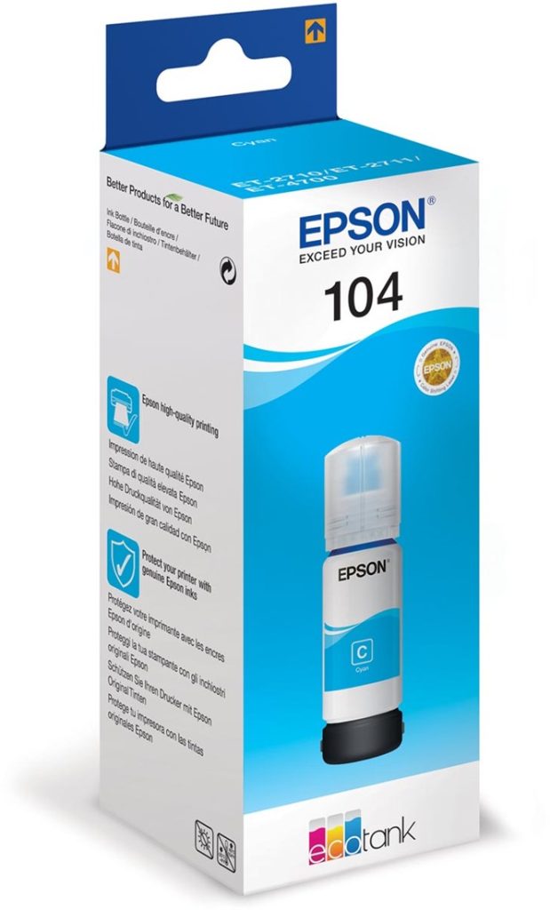 Ink Epson T104 (C13T00P240) CY 65ml OEM