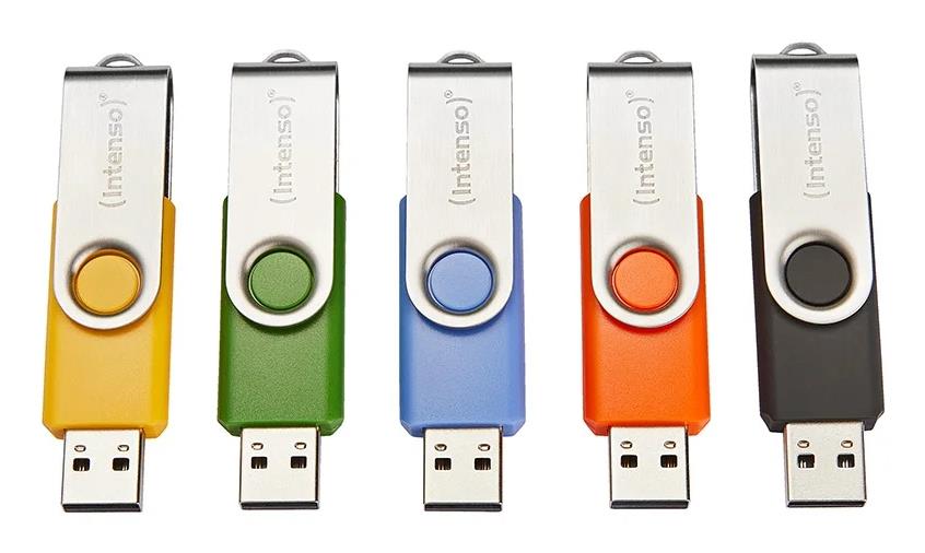 MEMORY DRIVE FLASH USB2 5X16GB/MULTIPACK 3503575 INTENSO