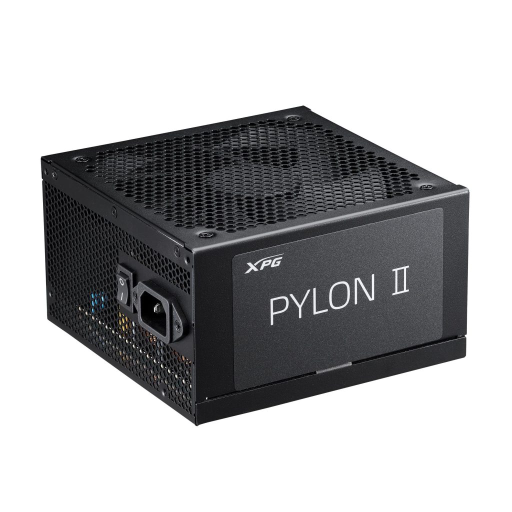 Power Supply|ADATA|XPG PYLON II|ATX 3.1|750 Watts|Efficiency 80 PLUS BRONZE|MTBF 100000 hours|PYLON750IIB-BKCEU