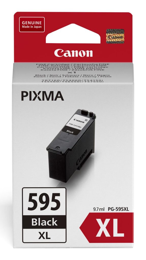 Kasetė Canon PG-595XL (7170C001) BK 300psl OEM