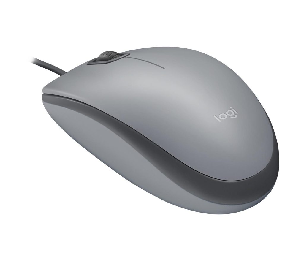 MOUSE USB OPTICAL M110 SILENT/MID GRAY 910-005490 LOGITECH